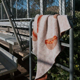 Plush Blanket | Hot Dogs forever french baby