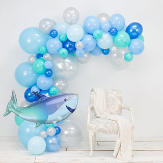 Underwater Blue Balloon Garland Kit Balloon Garlands Ellie's Party Supply Garland Length:: 5 Feet