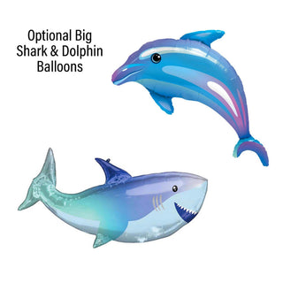Underwater Blue Balloon Garland Kit Balloon Garlands Ellie's Party Supply Garland Length:: 5 Feet