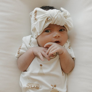 Short Sleeve Bamboo Snapsuit - Birthday Girl