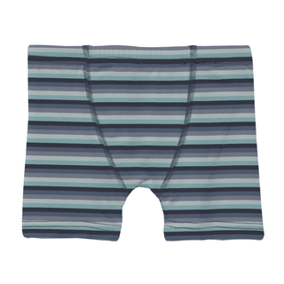 Bamboo Boxer Brief - Moonlight Bay Stripe