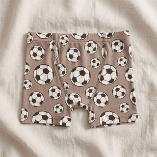 Bamboo Boxer Brief - Portabella Soccer KicKee Pants Size: 2T-3T