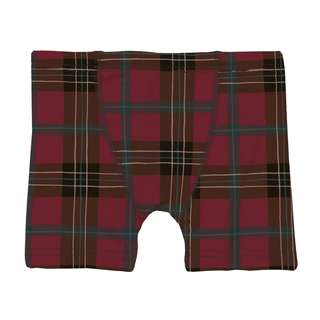 Bamboo Boxer Briefs (Set of 3) - Natural Forest Moose, Midnight & Winter Lodge Plaid