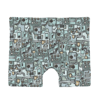 Bamboo Boxer Brief - Spring Sky Tinkering KicKee Pants Size: 2T-3T