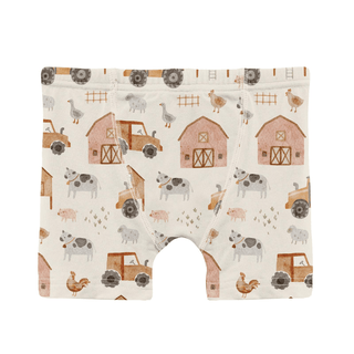 Bamboo Boxer Briefs (Set of 3) - Portabella Fall Tools, Portabella & Natural Farm LifeKicKee PantsSize: 2T-3T