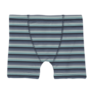 Bamboo Boxer Briefs (Set of 3) - Spring Sky Science, Natural Owls & Moonlight Bay Stripe