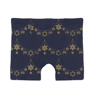 Bamboo Boxer Brief - Winter Garland KicKee Pants Size: 2T-3T