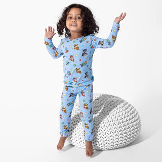 Boy's Bamboo Long Sleeve Pajama Set - PAW Patrol: Varsity Baby & Toddler Sleepwear Bellabu Bear Size: 4T