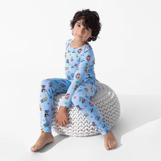 Boy's Bamboo Long Sleeve Pajama Set - PAW Patrol: Varsity Baby & Toddler Sleepwear Bellabu Bear Size: 4T