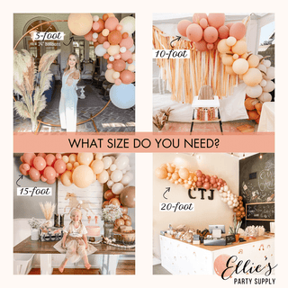 Here Comes the Son Balloon Garland Kit Balloon Garlands Ellie's Party Supply Garland Length:: 5 Feet