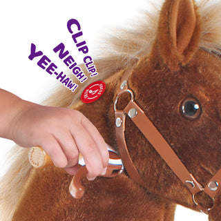 Model U® Horse Ride-On Toy Age 4–7 – Brown PonyCycle, Inc.