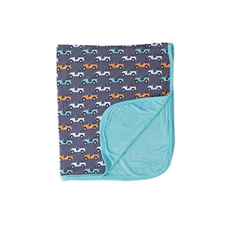 Bamboo Stroller Blanket - Boy Jeeps Kozi & Co. Size: One Size