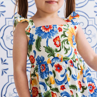 Challis Button-Down Dress - Fiore Italiani (Floral)