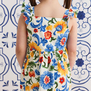Challis Button-Down Dress - Fiore Italiani (Floral)