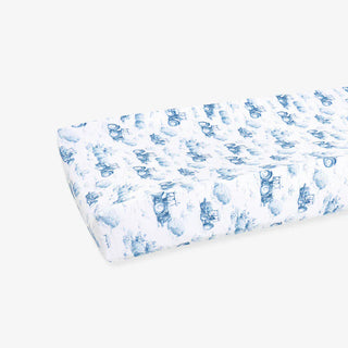 Bamboo Changing Pad Cover - Hudson (Tractor) Posh Peanut Size: One Size