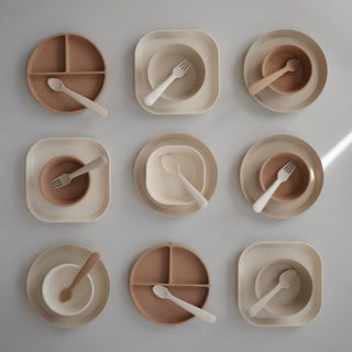 Square Dinnerware Plates, Set of 2DinnerwareMushieColor: Blush