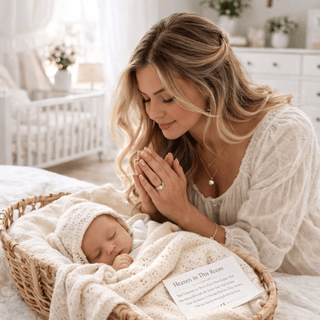 Christian Newborn Baby Gift Box – Prayer Keepsake Set – Heaven in the Room™ Baby Gift Set Heaven in the Room™