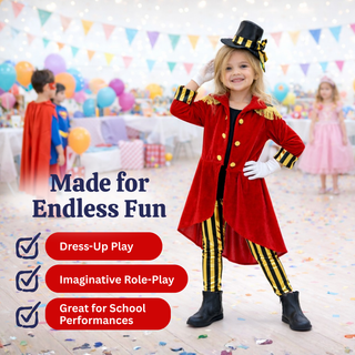 Circus Ringmaster Costume for Girls Dress Up America