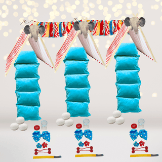 Circus Themed Party Kit, Carnival Themed Party Sleepover Set Chicky Chicky Bling Bling