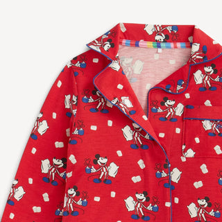 Magnetic Classic Long Sleeve Pajama Set - Disney Red Cocoa Club Magnetic Me Size: 2T