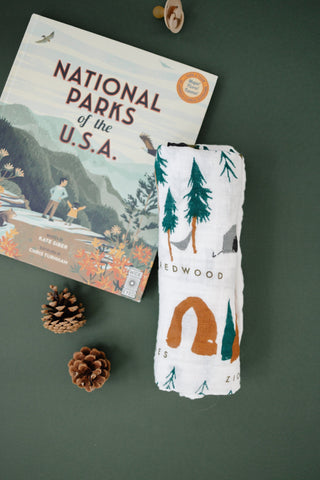 Swaddle Blanket - National Parks Swaddles Clementine Kids