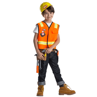 Construction Worker Role-Play Sets - Kids