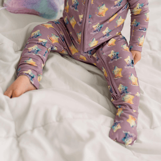 Bamboo Convertible Coverall - Rainbow Stars KicKee Pants Size: 9-12 Months