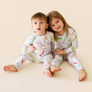 Bamboo Convertible Footie Romper - Dumplings Posh Peanut Size: 0-3 Months