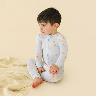 Bamboo Convertible Footie Romper - Edwin (Chicks) Posh Peanut Size: 0-3 Months
