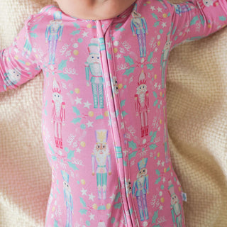 Bamboo Convertible Footie Romper - Nutcracker Suite