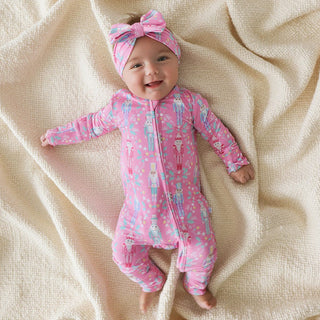 Bamboo Convertible Footie Romper - Nutcracker Suite
