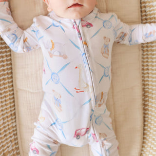 Bamboo Convertible Footie Romper - Oxford (Toys)