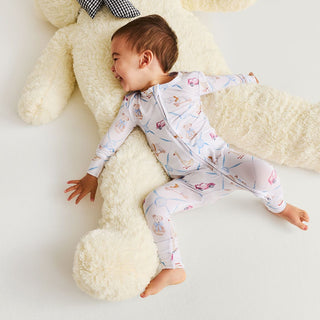 Bamboo Convertible Footie Romper - Oxford (Toys)