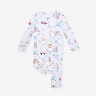 Bamboo Convertible Footie Romper - Oxford (Toys)
