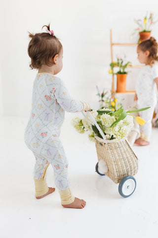 Bamboo Convertible Footie Romper - Peep and Petal In My Jammers Size: 0-3 Months