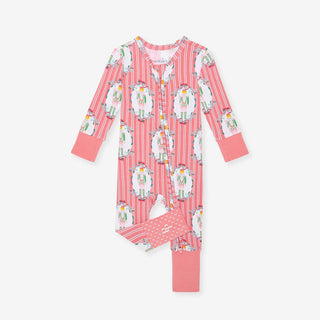 Bamboo Convertible Footie Romper - Sable (Nutcracker) Posh Peanut Size: 9-12 Months