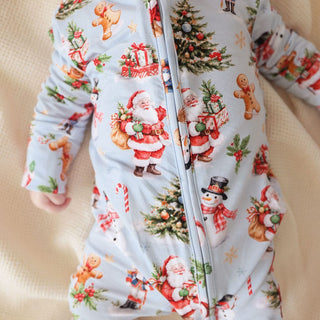 Bamboo Convertible Footie Romper - Saint Nicolas