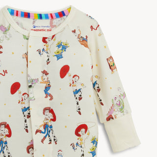 Magnetic Convertible Footie Romper - Toy Story Woody & Friends Magnetic Me Size: 9-12 Months
