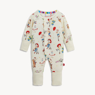 Magnetic Convertible Footie Romper - Toy Story Woody & Friends Magnetic Me Size: 9-12 Months