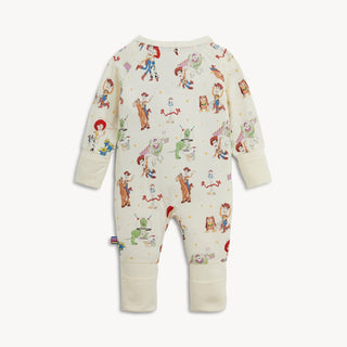 Magnetic Convertible Footie Romper - Toy Story Woody & Friends Magnetic Me Size: 9-12 Months