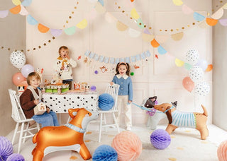 Corgi Standing Balloon Mylar Balloons Ellie's Party Supply