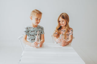 Bamboo Short Sleeve Pajama Set - Cake Pop Cows KicKee Pants Size: 2T