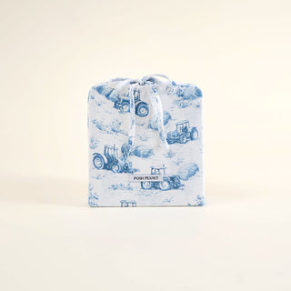 Bamboo Crib Sheet - Hudson (Tractor) Posh Peanut Size: One Size