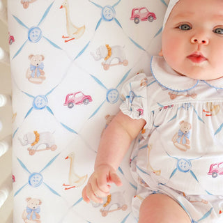 Bamboo Crib Sheet - Oxford (Toys)