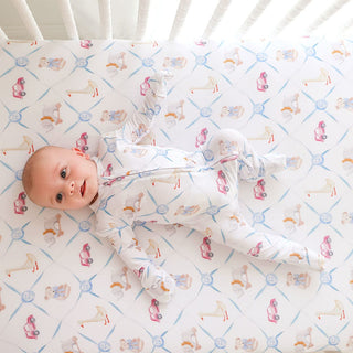 Bamboo Crib Sheet - Oxford (Toys)