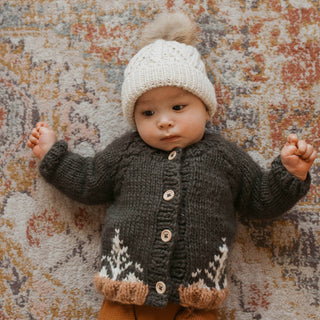 Forest Cardigan Sweater Huggalugs Size: 6-12 months