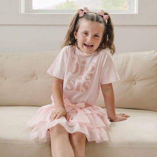 Big Sis Short Sleeve Shirt - Pregnancy Announcement - FamilySweet WinkSize: 4T