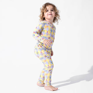 Bamboo Long Sleeve Pajama Set - Clueless As If! Bellabu Bear Size: 3T