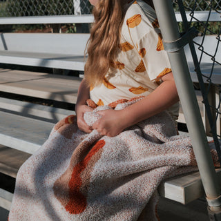 Plush Blanket | Hot Dogs forever french baby