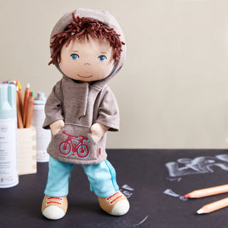 Doll Lian with HoodieSoft DollsHABA USA
